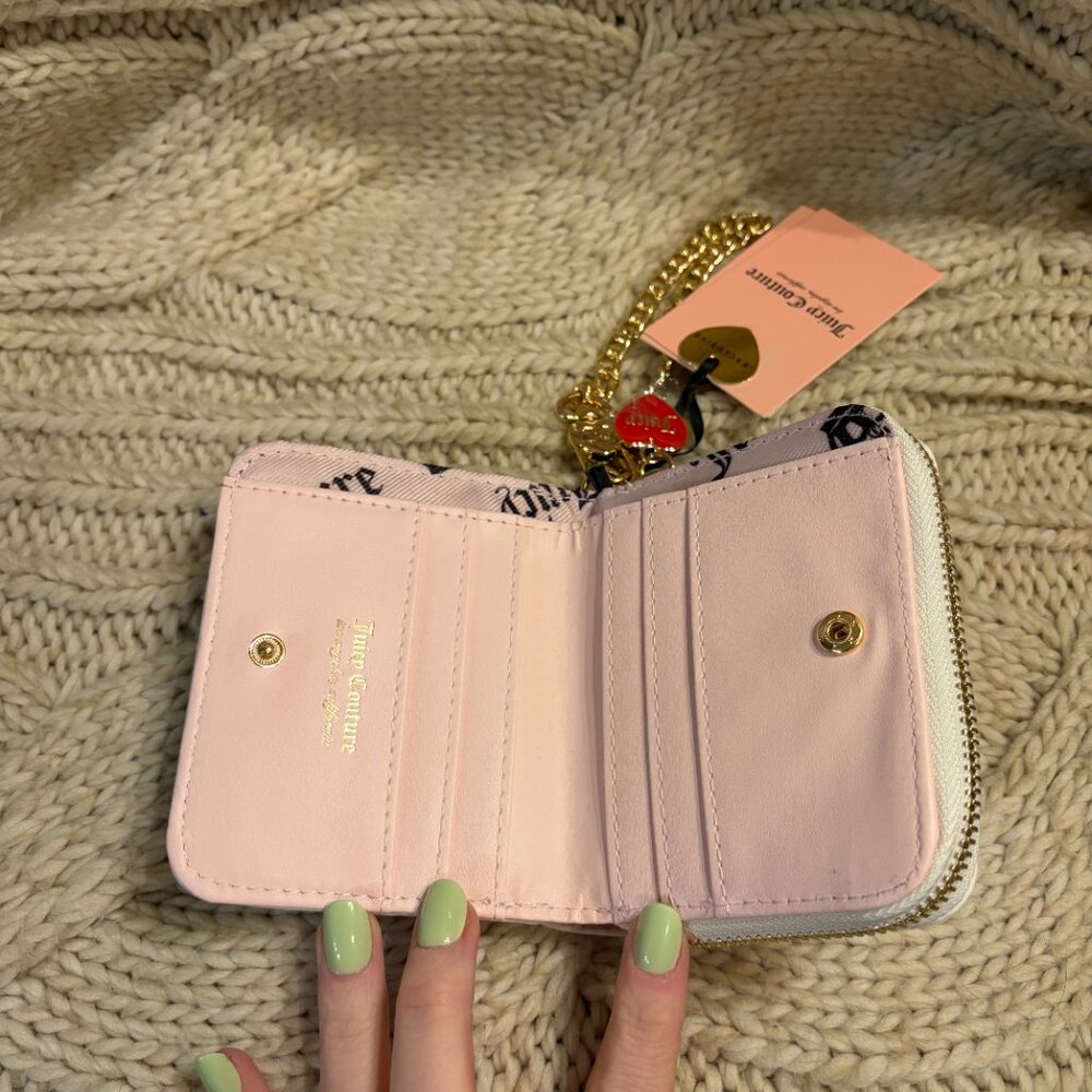 Juicy Couture "Sweet n Juicy" Black Barrel Bag & Matching Wallet Set NWT - Picture 5 of 10